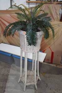 lot 183 image: Wicker Plant Stand