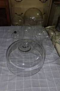lot 62 image: Assorted Domes - Some Glass