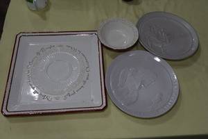 lot 108 image: Assorted Serving Plates