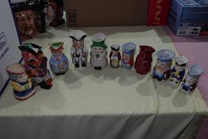 lot 161 image: Assorted Head Mugs
