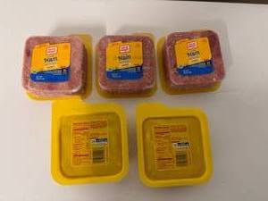 lot 28 image: J. 5x 16oz Oscar Mayer Lean Ham-Honey