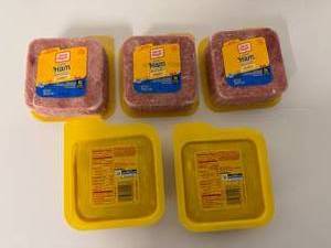 lot 29 image: J. 5x 16oz Oscar Mayer Lean Ham-Honey