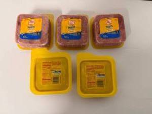 lot 31 image: J. 5x 16oz Oscar Mayer Lean Ham-Honey