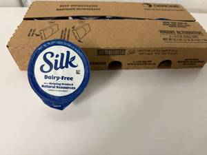 lot 37 image: UP. 16x Silk Vanilla Yogurt-Danone