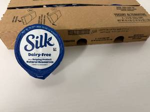 lot 41 image: UP. 16x Silk Vanilla Yogurt-Danone