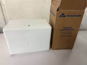 lot 66 image: Singlefold Towel Dispenser-Georgia Pacific
