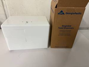 lot 67 image: Singlefold Towel Dispenser-Georgia Pacific