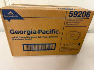 lot 70 image: 2-Roll Covered Horizontal Bath Tissue Dispenser