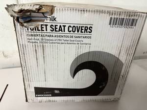 lot 79 image: 20 Sleeves of 250 Toilet Seat Covers