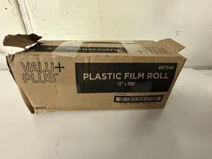 lot 84 image: 12x2000 Plastic Film Roll(Plastic Wrap)