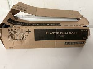 lot 92 image: 18x2000 Plastic Film Roll(Plastic Wrap)