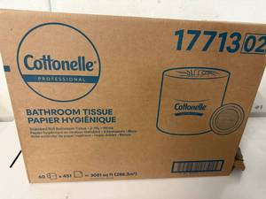 lot 95 image: 60 rolls Cottonelle Professional Bathroom Tissue