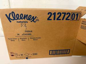 lot 96 image: 30x Kleenex Naturals Tissue