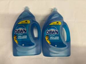 lot 100 image: 2x 1.75qt Dawn Ultra