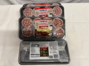 lot 171 image: 4x 12oz Breakfast Sausage Patties-Food Lion
