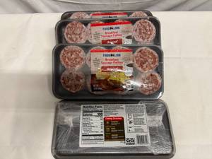 lot 175 image: 4x 12oz Breakfast Sausage Patties-Food Lion
