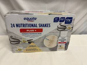 lot 177 image: 24x 8floz Nutritional Shakes Plus-Vanilla