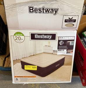 lot 180 image: 3x Bestway Air Mattresses-See Photos-Customer Returns