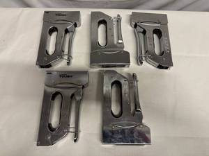 lot 183 image: 5x Hand Staplers