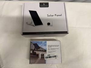 lot 184 image: Solar Panel & Mount