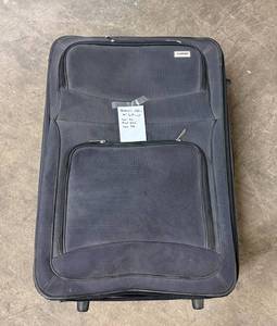 lot 185 image: Large Rolling Suitcase & Womens Clothes XL, XXl & 3x