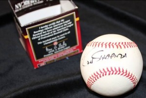 lot 34 image: RARE Ron Shapiro (Kirby Puckett Agent)  Autographed Signed Rawlings Official American League Budig Baseball