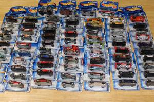 lot 53 image: Massive 74-Piece Hot Wheels Collection  All Brand New in Box