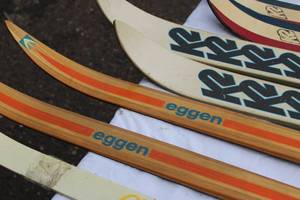 lot 61 image: Vintage Snow Ski Collection  Cross Country & Downhill Sets Hill K2 CCM Eggen