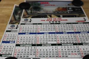 lot 65 image: Auction Title Large Railroad Calendar & Print Collection  Great Northern, Burlington Northern, Northern Pacific  1970s1990s