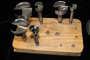 lot 97 image: Forstner Drill Bit 2 38 and case, and set