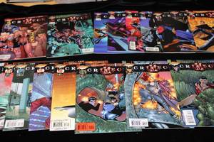 lot 91 image: CRIMSON COMIC BOOK LOT  17 ISSUES INCLUDING #1  AUGUSTYN, RAMOS, HOPE  GRAPHIC NOVEL STYLE