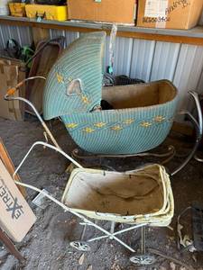 lot 71 image: Vintage Strollers