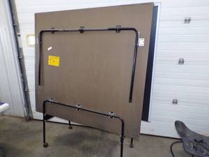 lot 6 image: Ping Pong Table with Paddles and Balls
