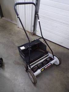 lot 87 image: 20 Task Force Push Mower with Bagger