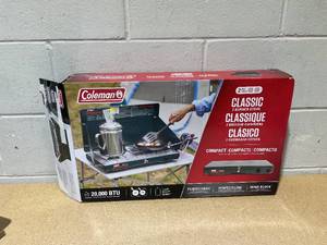 lot 287 image: Coleman Classic Propane Gas Camping Stove, 2-Burner