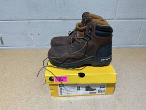 lot 289 image: Carhartt Mens Rugged Flex 6 Work Boots Soft Toe- Size 10M