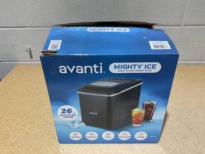 lot 26 image: Avanti Mighty Ice 26lb. Countertop Bullet Ice Maker