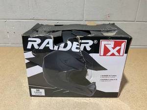 lot 32 image: Raider RX1 Adult MX Helmet- Large Size