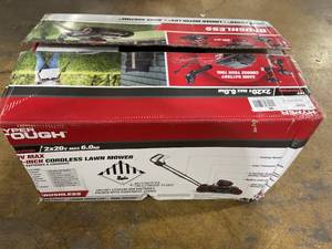 lot 331 image: Hyper Tough 2x20 Volts Max 18-inch Brushless Side-discharge Mower