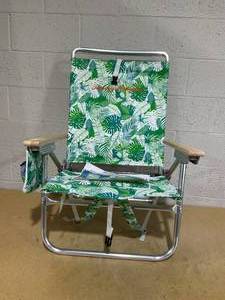 lot 349 image: Tommy Bahama 4-Position Multicolored Backpack Chair