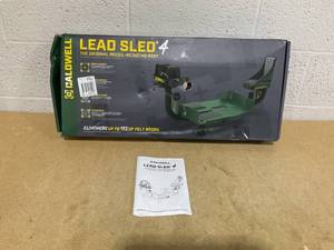 lot 351 image: Caldwell Lead Sled 4 Shooting Rest