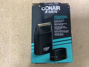 lot 430 image: Conair Titanium-Coated Hypoallergenic Metal Foil Electric Shaver