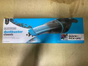 lot 443 image: BLACKDECKER Classic Dustbuster Cordless Hand Vacuum