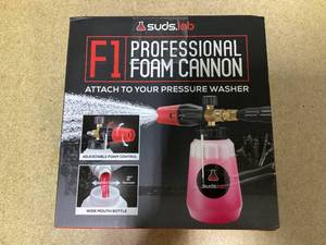 lot 464 image: Suds Lab F1 Professional Foam Cannon with 32 ounce Canister