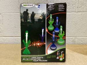 lot 500 image: Wild Sports Light-Up Lawn Darts