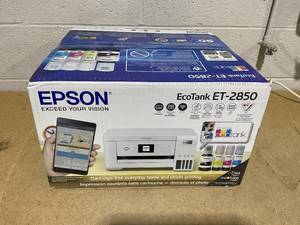 lot 109 image: Epson EcoTank ET-2850 Wireless Color All-in-One Cartridge-Free Supertank Printer, Copier, Scanner