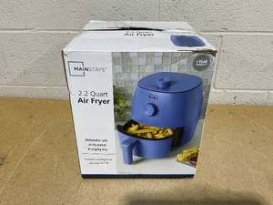 lot 128 image: Mainstays 2.2 qt Air Fryer