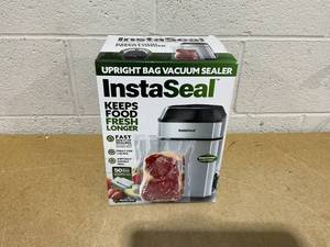 lot 136 image: InstaSeal Food Vacuum Sealer Machine, Upright Vacuum Sealer Machine