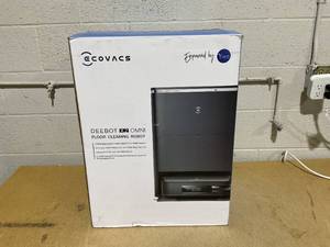 lot 91 image: ECOVACS DEEBOT X2 OMNI Robot Vacuum & Mop (8000Pa Suction, Auto Empty & Hot Air Drying)
