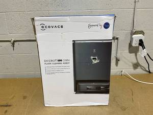lot 98 image: ECOVACS DEEBOT X2 OMNI Robot Vacuum & Mop (8000Pa Suction, Auto Empty & Hot Air Drying)